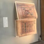 Facsimile pages of the Book of Kells