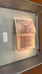 Facsimile pages of the Book of Kells