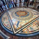 Ancient mosaic floor in the Vatican Museums