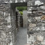 Glendalough monastic site: the stone doorway