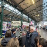 Shoppers at St George's Market in Belfast