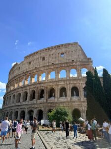 The Colosseum in Rome, Italy