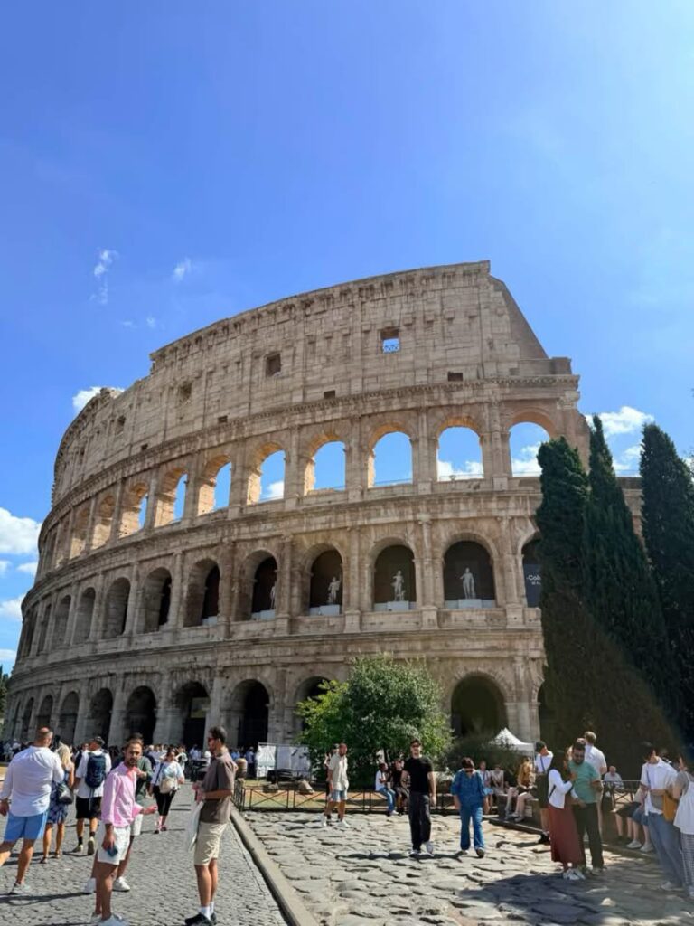 The Colosseum in Rome, Italy