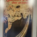 Vintage Guinness advertising on the walls