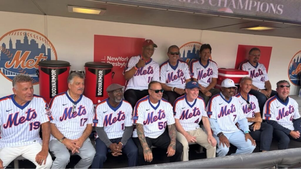 The 1986 Mets reunion at Citi Field