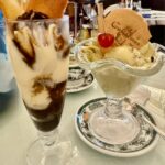 Gelato at a historic Italian café