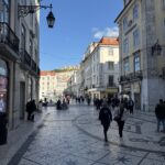 Old town Lisbon, with São Jorge Castle above