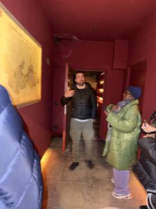 In the cellars of Tenuta Carretta
