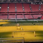 Inside San Mamés stadium, home of Athletic Club, Bilbao
