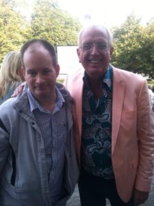 JP as an extra on the set of Mrs. Brown's Boys D'Movie