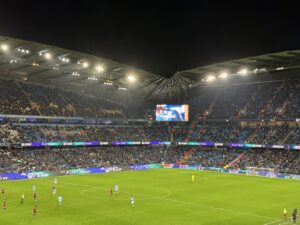 Manchester City vs West Ham at the Etihad Stadium