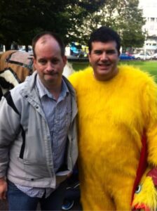 Behind the scenes on Mrs. Brown's Boys D'Movie in Dublin
