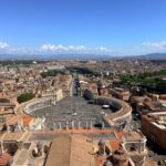 St. Peter's Square from the top of the dome