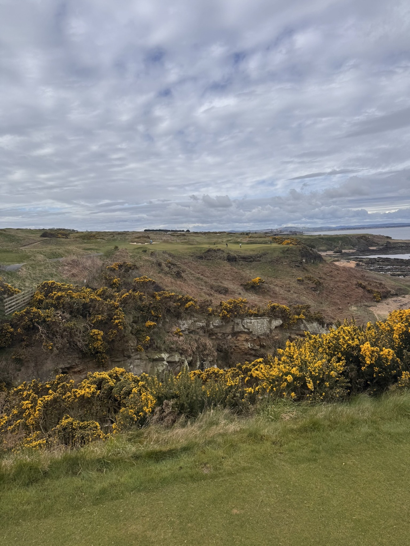 Cliffside links golf in Ireland