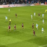 Manchester City vs West Ham at the Etihad Stadium