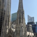 St Patrick's Cathedral on Fifth Avenue, New York