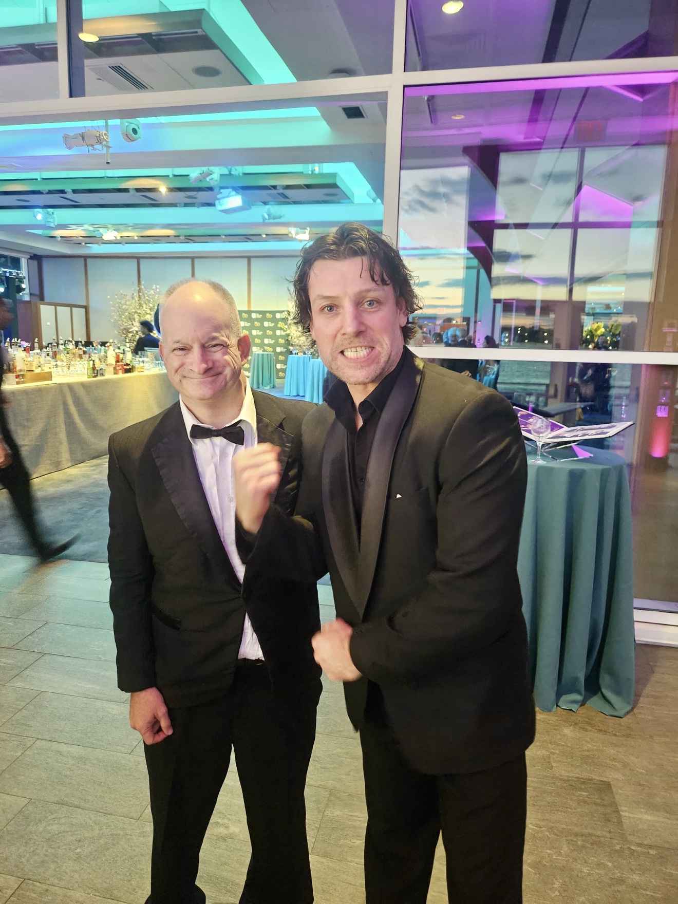 With Irish Boxer & Actor John Duddy
