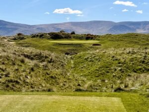The gates of Royal County Down Golf Club