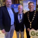 JP Cone with the Lord Mayor of Limerick at a Ryder Cup 2027 preview event
