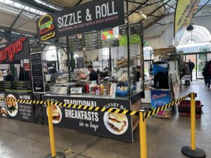 Traditional Belfast baps at St George's Market