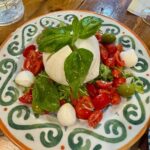 Burrata caprese, fresh from the Italian table
