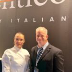 With the chef at Autentico, BIT Milan