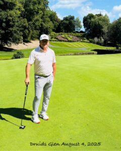 Mark Recchi at Druids Glen, Ireland
