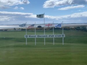 Links golf by the sea