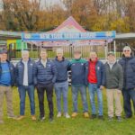 With the Kerry lads at Redmond Field, Yonkers