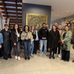An EGT group at a Portuguese distillery