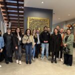 An EGT group inside a Portuguese distillery