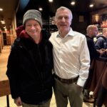 with friends at the Tipperary New York Hurling Club event