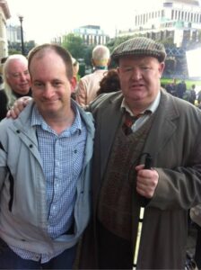 On the set of Mrs. Brown's Boys D'Movie in Dublin
