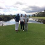 Nesby Glasgow on the course in Colombia