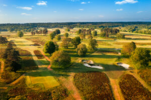 Walton Heath Golf Club, Surrey — the 11th and 10th greens on the New Course