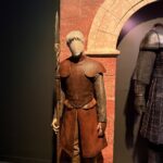 Arya Stark's costume and the Hound's armor