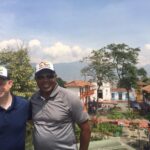 JP Cone with Nesby Glasgow in Colombia