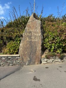 The Fáilte sign at Old Head of Kinsale, County Cork
