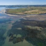 Ireland's coastline from above