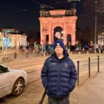 JP at the Arco della Pace, Milan