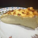 The famous burnt Basque cheesecake
