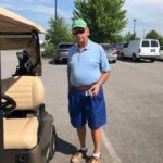 John E. Cone Jr., father of JP Cone, ready for a round of golf