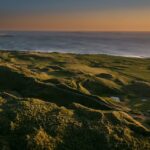 Aerial view of Carne Golf Links, Belmullet, County Mayo — photo courtesy of Carne Golf Links