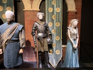 Costumes of House Tyrell at the Studio Tour