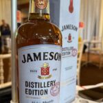 A bottle of Jameson Distillery Edition Irish whiskey, personalised at the Midleton distillery