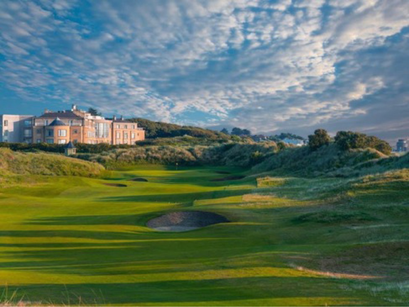 the stone Swilcan Bridge over the Swilcan Burn on the Old Course at St Andrews