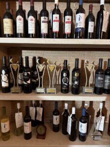 Vintage S. Filipe bottles from the cellar