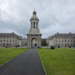 The Campanile bell tower at Trinity College Dublin