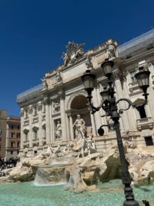 The Trevi Fountain in Rome