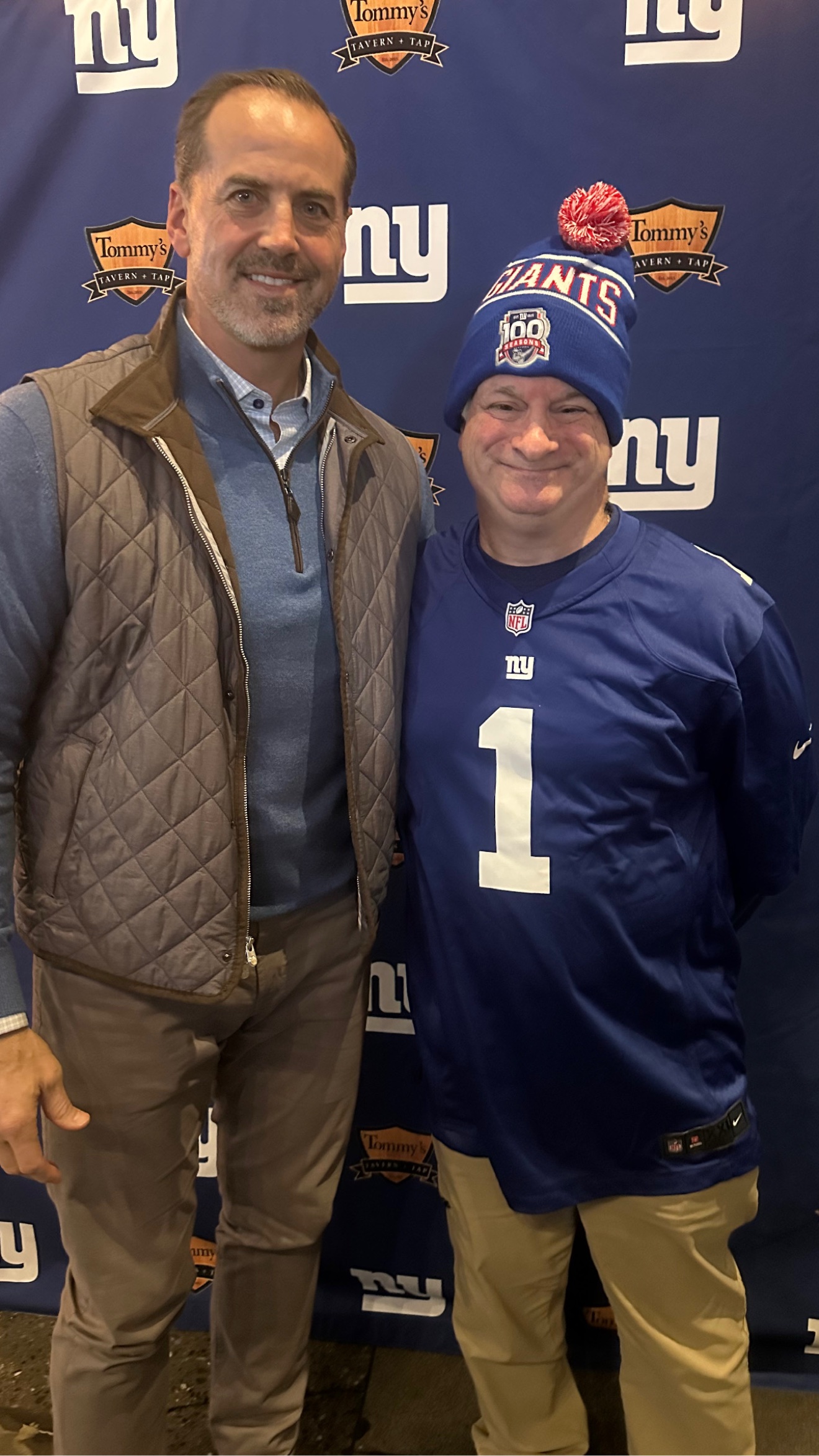 Shaun O'Hara with JP